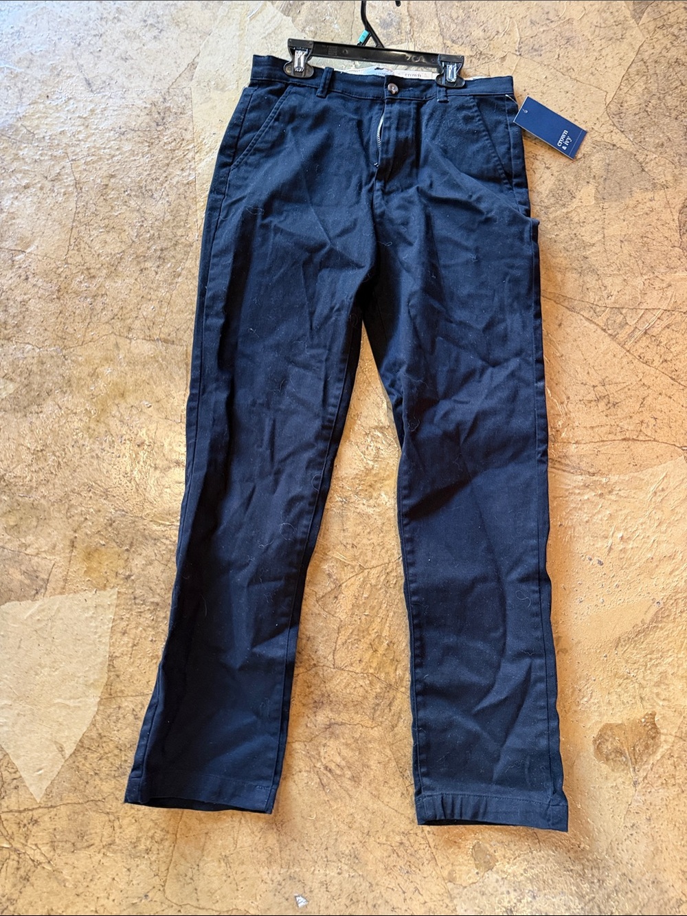 belk kids blackChino Pants